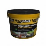 AquaMast Мастика битумно-полимерная гидроизоляционная эмульсионная - 3 л