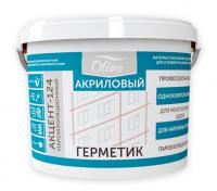 Герметик Акцент 124 для межпанельных швов 7 кг Белый