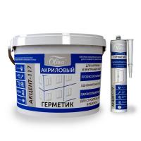 Герметик Акцент 117 Пароизоляционный акриловый герметик 7 кг Серый