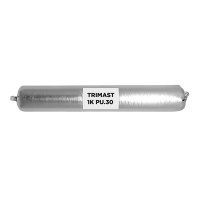 TRIMAST 1K PU.30 – Однокомпонентный низкомодульный полиуретановый герметик 600 мл Черный