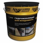 AquaMast Мастика гидроизоляционная битумная холодная - 3,5 кг
