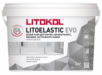 LITOELASTIC EVO - клей + гидроизоляция 5 кг Белый