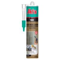 Akfix 100D Силиконовый герметик 310 мл Белый