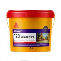 Sikacryl®-123 Window VT - эластичный паронепроницаемый акриловый герметик 7 кг Терракот