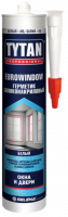 Tytan Professional EUROWINDOW Окна и двери герметик силиконакриловый 280 мл Белый