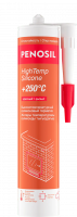 PENOSIL +250°C High Temp Sealant герметик силиконовый высокотемпературный 280 мл красный