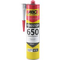 ABC 650 FIRESTOP - огнестойкий акриловый герметик 310 мл Белый