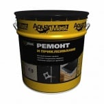 AquaMast Мастика битумная холодная для ремонта кровель и гидроизоляции - 18 кг