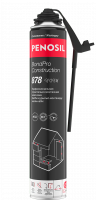 PENOSIL BondPro Construction 878 клей-пена профессиональная многоцелевая ВСЕСЕЗОННАЯ с трубочкой-аппликатором (МАЛЕНЬКИЙ БАЛЛОН) 