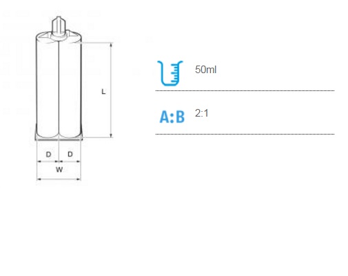 Ritter 50ml (2:1) (33ml +17ml)