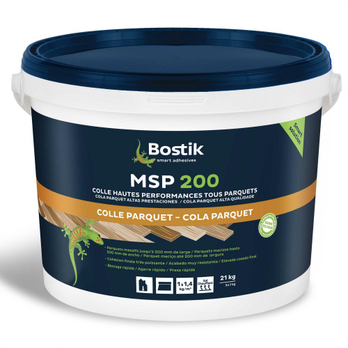 BOSTIK MSP200 – клей на основе мс полимеров для укладки паркета на все виды оснований 21 кг