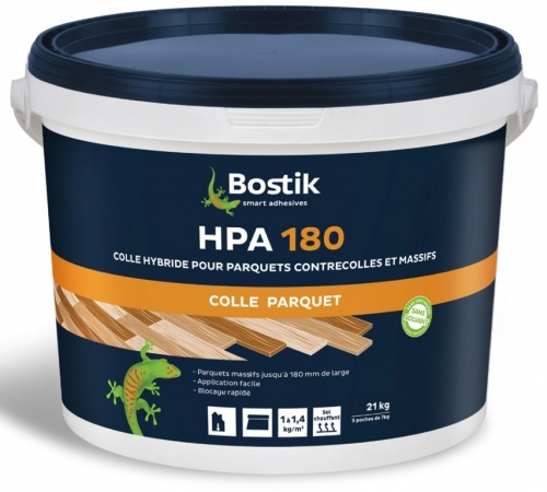 BOSTIK  HPA 180 – гибридный клей для всех видов паркета