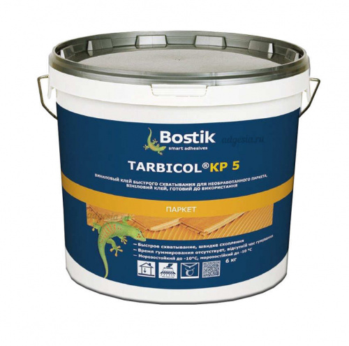 Bostik Tarbicol KP5 Клей паркетный дисперсионный 6 кг