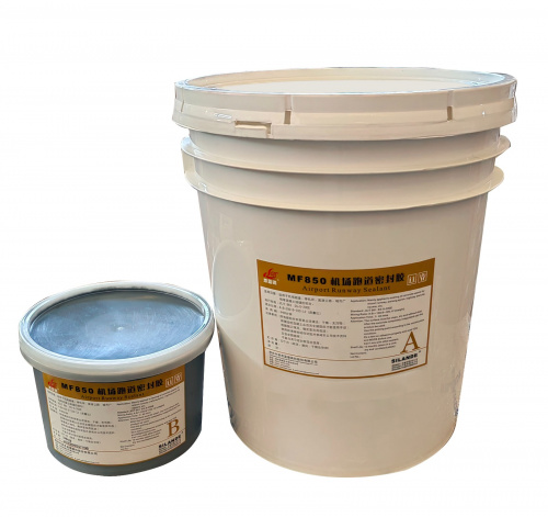 SILANDE MF850 Полисульфидный герметик для дорожных швов 30 кг Черный