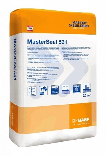 MasterSeal 531 - Однокомпонентное гидроизоляционное покрытие на минеральной основе