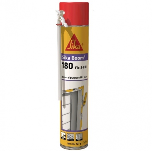 Sika Boom®-180 Fix & Fill - полиуретановая монтажная пена