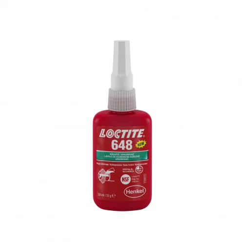 Loctite 648 высокопрочный, термостойкий фиксатор 50 мл