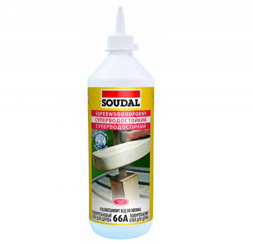 Полиуретановый клей для дерева SOUDAL 66А - 750 мл
