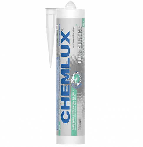 Chemlux 9015 Силиконовый герметик для санитарных работ 300 мл