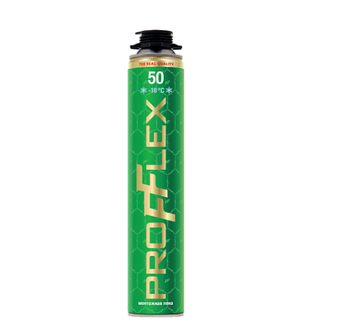 PROFFLEX PRO GREEN 50 ЗИМА - Монтажная пена зимняя