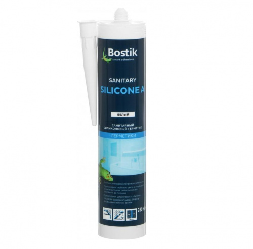 Bostik Sanitary Silicone A - Санитарный силиконовый герметик 280 мл Прозрачный
