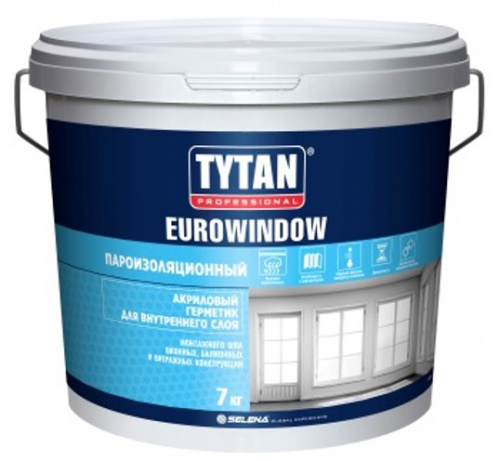 Tytan Professional EUROWINDOW герметик акриловый Внутренний пароизоляционный 600 мл Белый