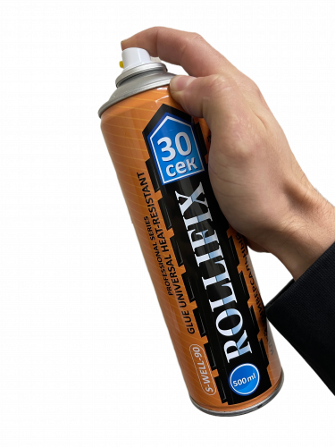 RolliFix S-Well-90 - универсальный аэрозольный клей