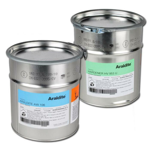 Araldite AW 116 + HV 953U - Двухкомпонентный эпоксидный клей-паста