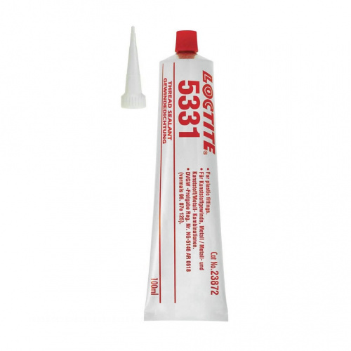 Loctite 5331 Рекомендован для резьбовых соединений пластмасс, металлов и металл-пластмасса. 100 мл