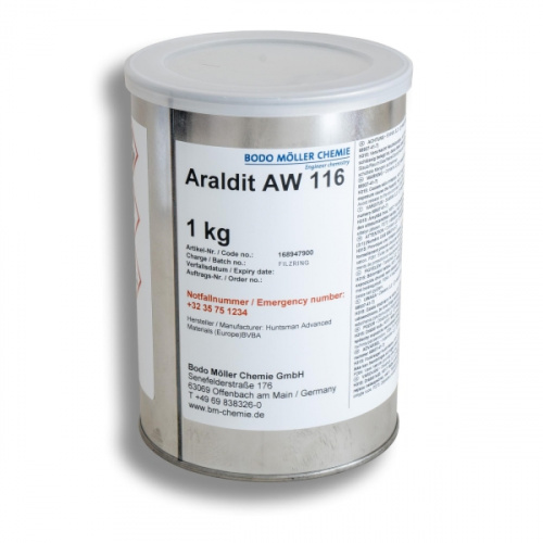 Araldite AW 116 + HV 953U - Двухкомпонентный эпоксидный клей-паста