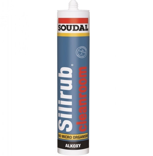 SOUDAL SILIRUB CLEANROOM Силиконовый герметик для чистых помещений