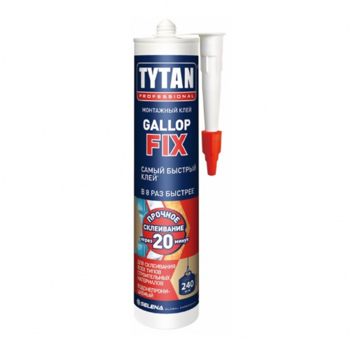 Tytan Professional Gallop Fix клей гибридный монтажный