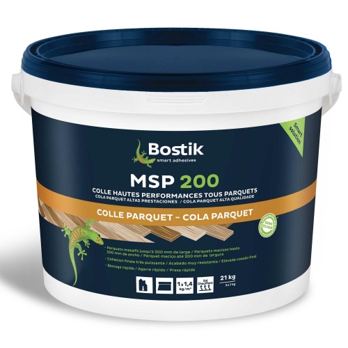 BOSTIK  MSP200 – клей на основе мс полимеров для укладки паркета на все виды оснований