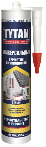 Tytan Professional Универсальный герметик силиконовый 280 мл Прозрачный