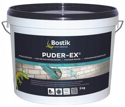 BOSTIK PUDER EX – Гидропломба для ликвидации протечек 5 кг
