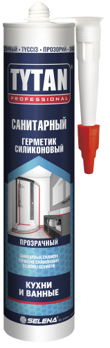 TYTAN Professional Санитарный силиконовый герметик 280 мл Белый
