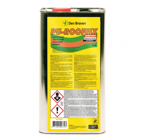 PU-ROOFFIX - Полиуретановый клей для изоляционных материалов 5 кг