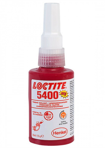 Loctite 5400 резьбовой герметик средней прочности с "чистым" паспортом безопасности материала 250 мл