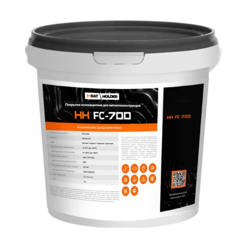 HH FC-700 - Покрытие огнезащитное для кабелей 20 кг Серый