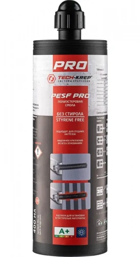 Химический анкер TECH-KREP PESF PRO 400 мл