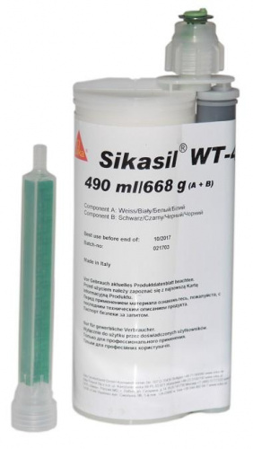 Sikasil® WT-480 Двухкомпонентный клей-герметик для вклейки стеклопакетов в оконные створки