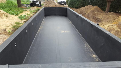 ECOLAN POND LINER – бутилкаучуковая EPDM мембрана для пруда 0,8 мм 15 м