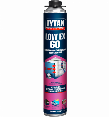 Tytan Professional LowEx 60 пена профессиональная всесезонная 750 мл