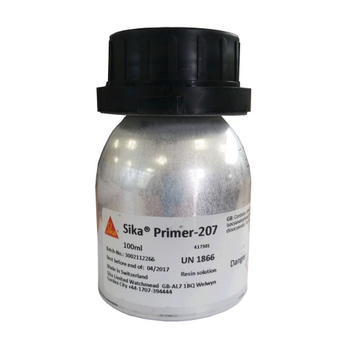 Sika Primer–207 - Праймер черного цвета для стекла и пластиков 30 мл