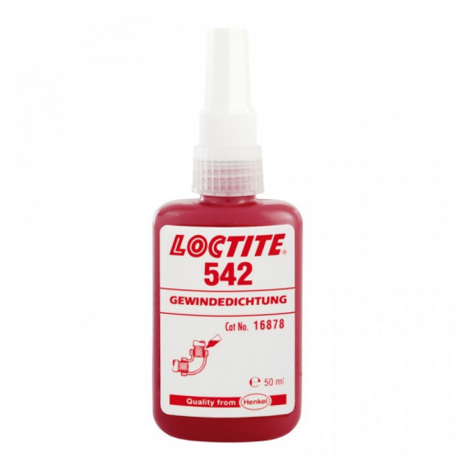 Loctite 542 для мелкорезьбовых соединительных элементов, особенно для соединений гидравлических труб 250 мл