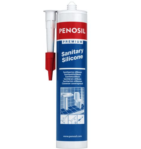 PENOSIL Premium Neutral Sanitary Silicone Санитарный силиконовый герметик 310 мл Серый