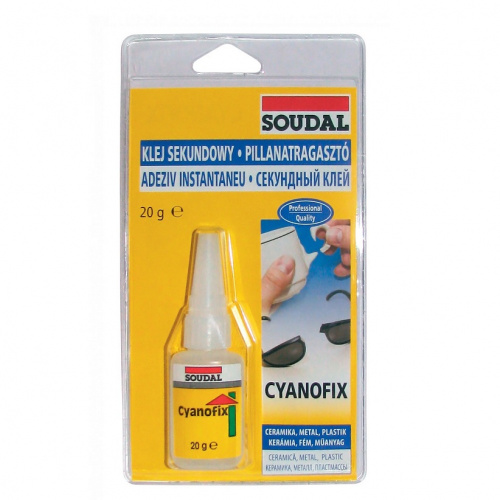 SOUDAL - Секундный клей Cyanofix 84A 3 гр
