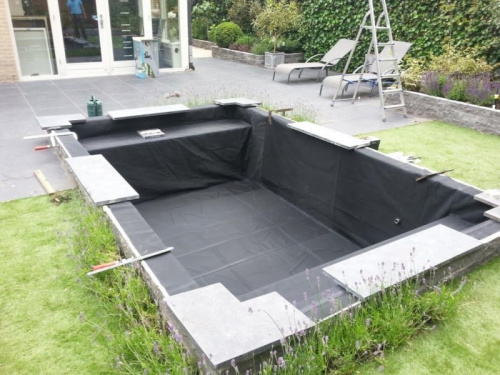 ECOLAN POND LINER – бутилкаучуковая EPDM мембрана для пруда 0,8 мм 15 м