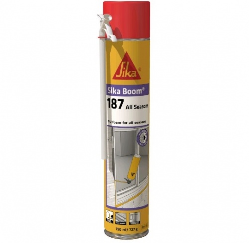 Sika Boom®-187 All Seasons - всесезонная полиуретановая монтажная пена