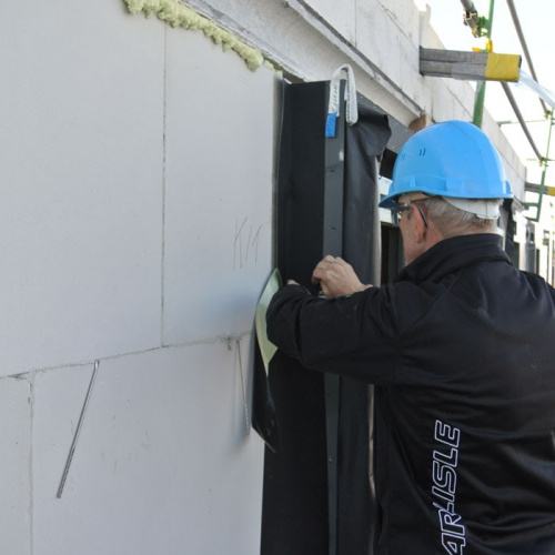 HERTALAN EPDM STRIPS – ЭПДМ мембраны для фасадных стыков и примыканий 0,5 мм 50 см х 20 м